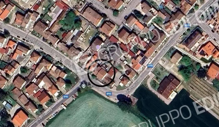 Vue aérienne - Auction Apartment with Garden in Russi