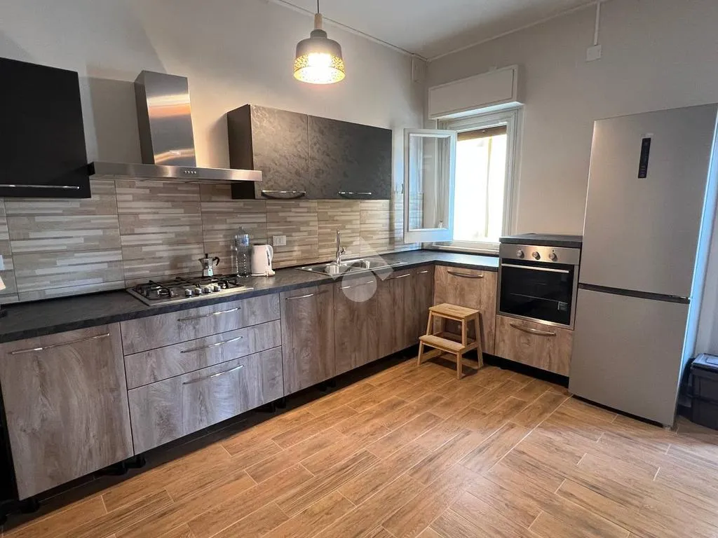 Cuisine - Modernised Apartment with Balcony in Palermo