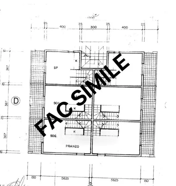 Plan - Rustic Casale with Panoramic View in Capalbio