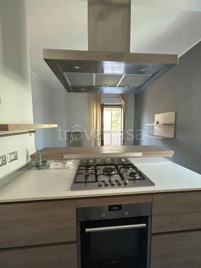 Kitchen - Rustic Apartment with Veranda in Madonna dell'Olmo