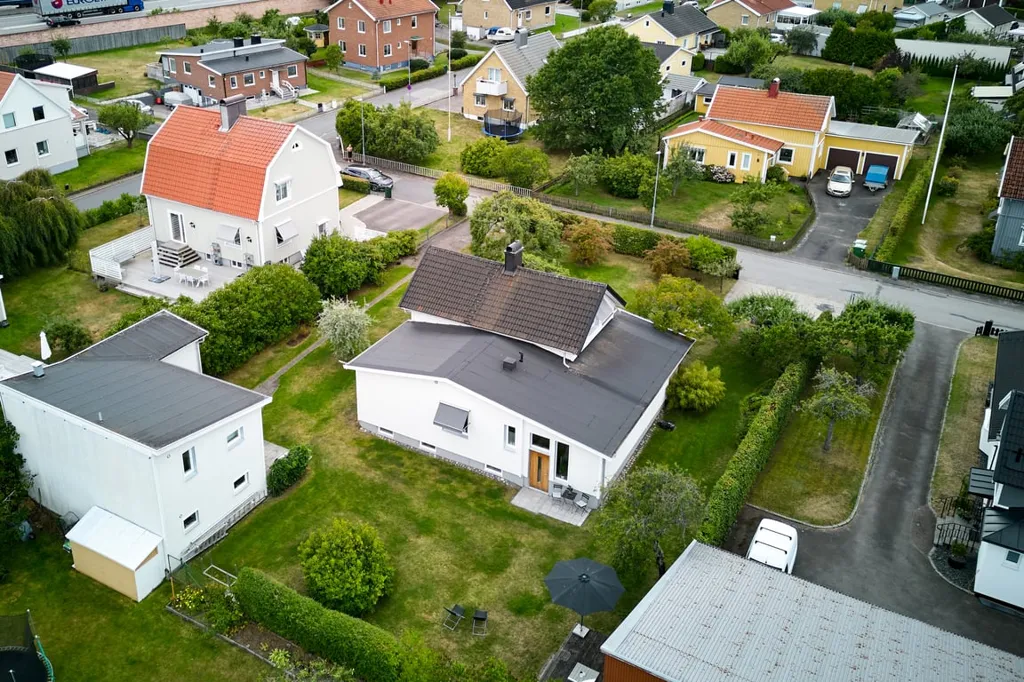 Aerial - Villa with Guest Apartment near Vättern