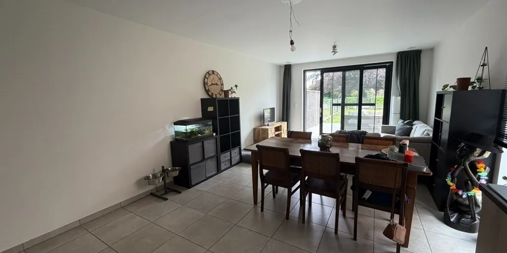 Salle à manger - Appartement avec jardin et terrasse à Meerhout
