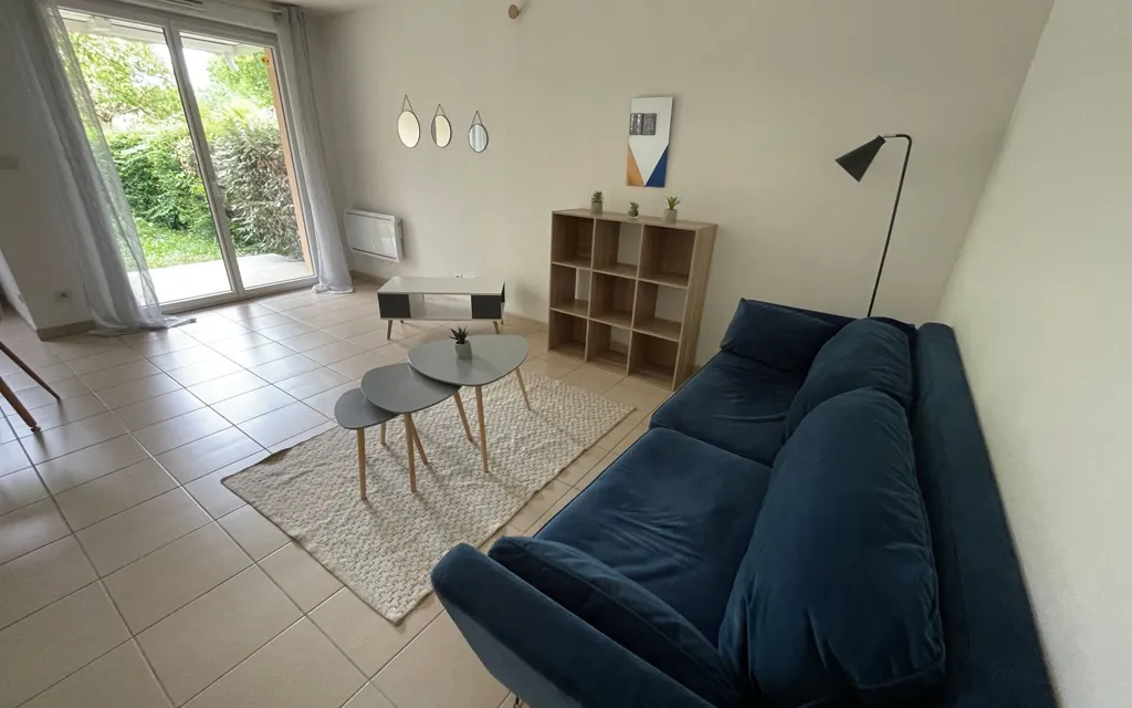 Séjour - Appartement Meublé avec Piscine à Limoges