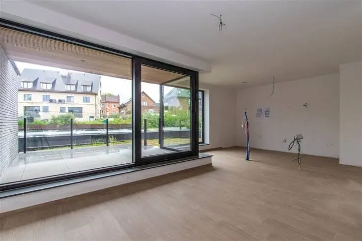 Séjour - Appartement 3 Chambres avec Terrasse au Centre de Dworp