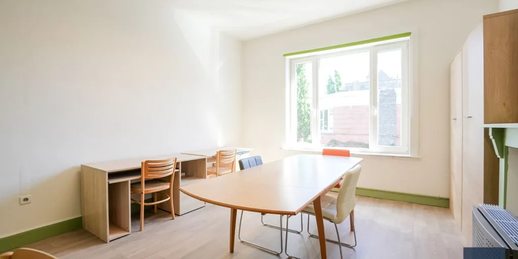 Dining Room - Renovated Property with Courtyard in Ledeberg