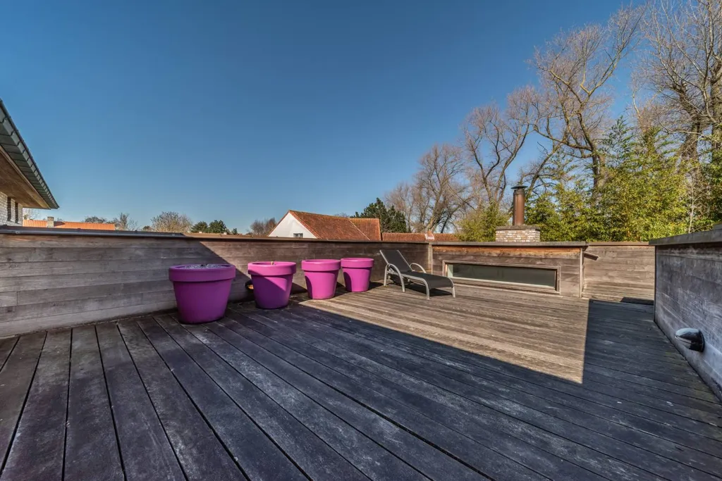 Terrasse - Villa luxueuse à Sint-Idesbald près de la réserve naturelle