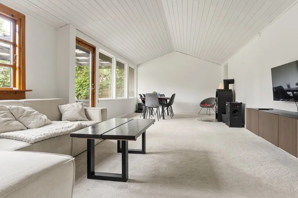 Living Room - Fenced Detached Villa in Bagsværd