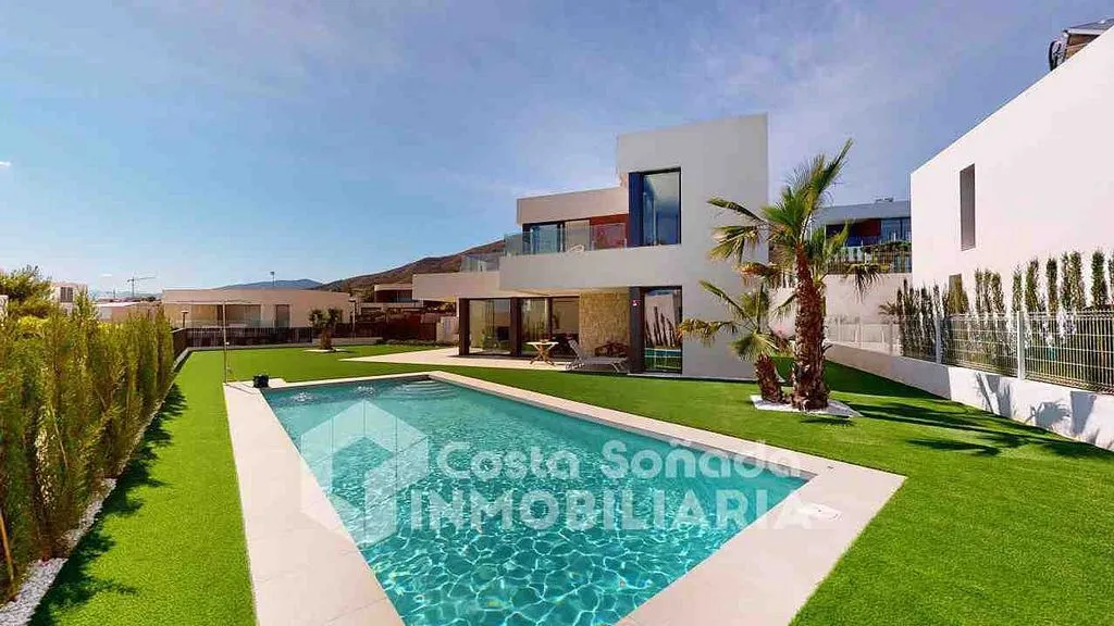 Piscine - Chalet with Pool and Terrace in Cala de Finestrat