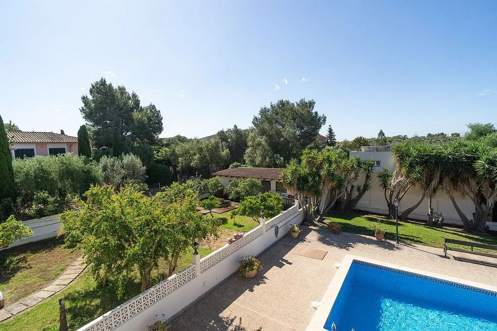 Vue aérienne - Chalet with Pool and Terrace in Son Caulelles