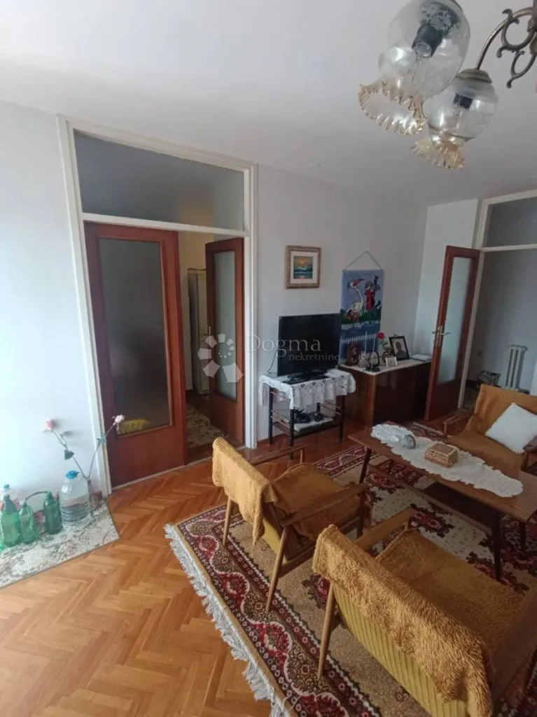 Living Room - Apartment with Sea View in Bili Brig, Zadar