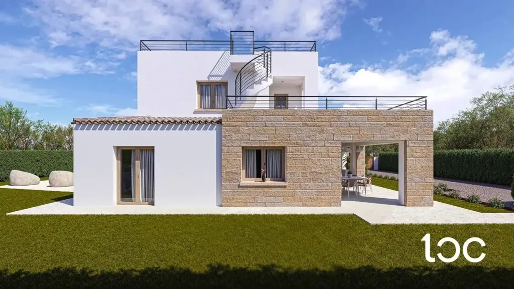 Contemporary Villa with Sea View in San Teodoro