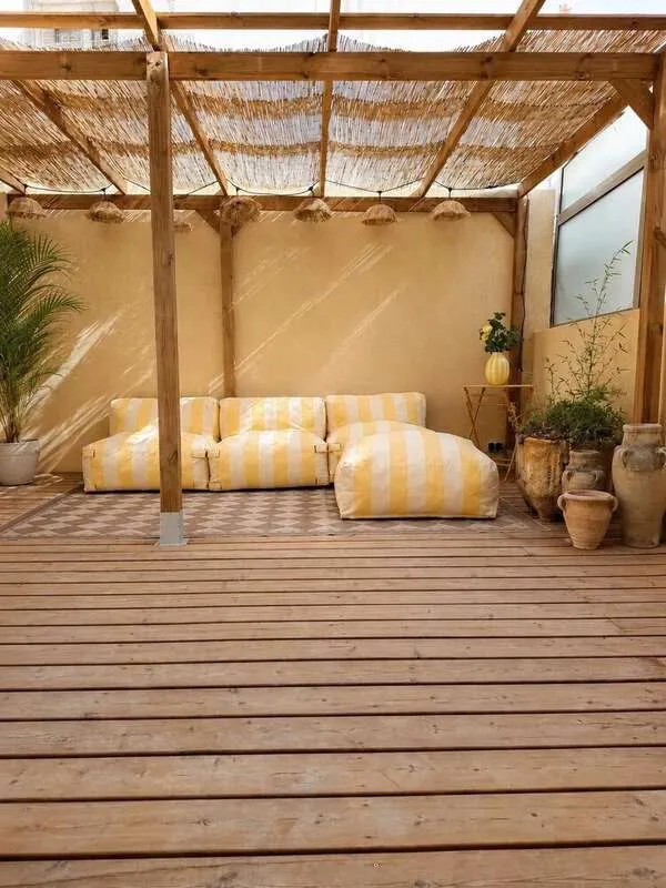 Terrasse - Studio Rénové avec Terrasse au Carré d'Or