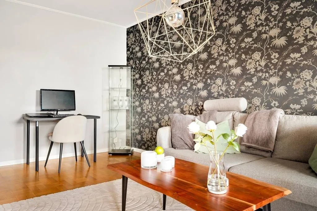 Elutuba - Apartment with Balcony in Enköping