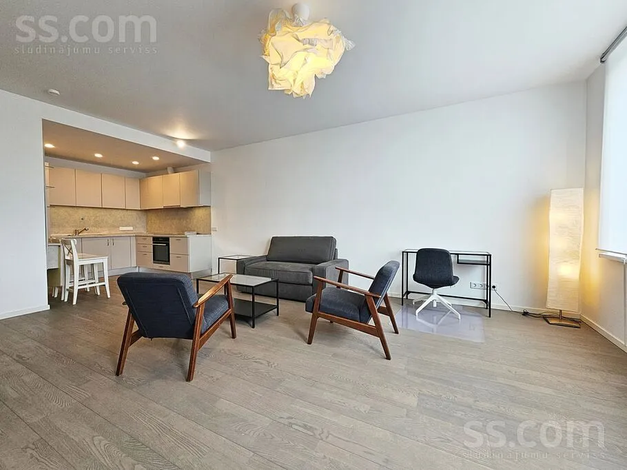 Séjour - Bright One-Bedroom Apartment in Riga Centre