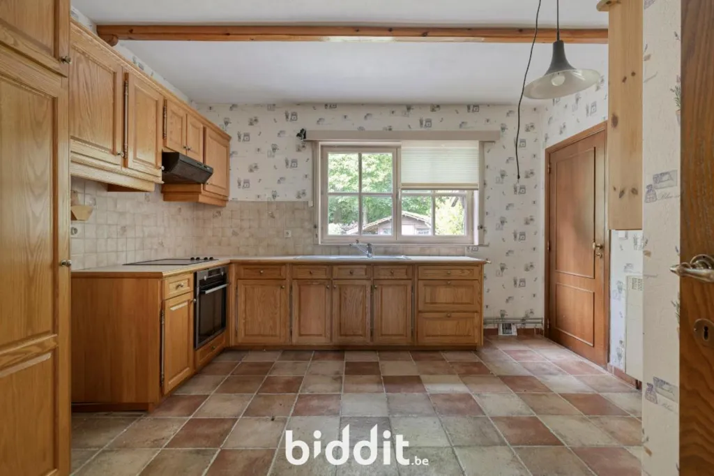 Kitchen - Rustic Semi-detached House with Garden near Ghent