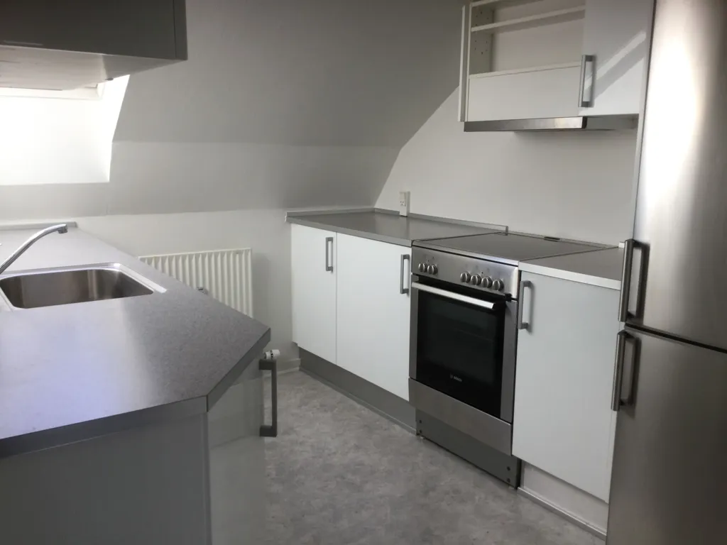 Cuisine - 3-Bedroom Apartment with Balcony in Silkeborg Centre
