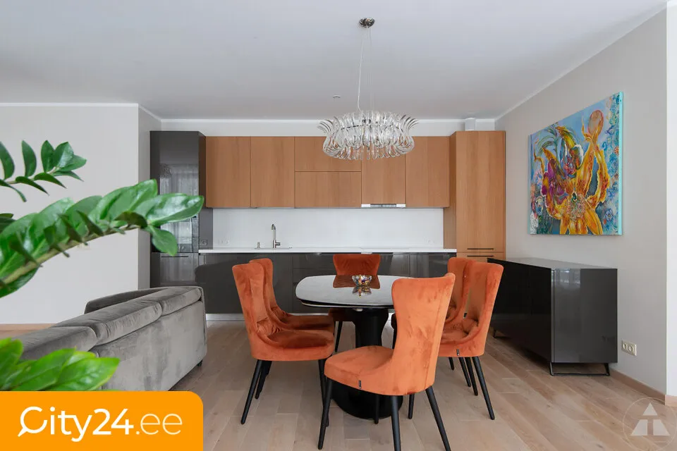 Söögituba - Duplex Penthouse with Terrace in Jugla