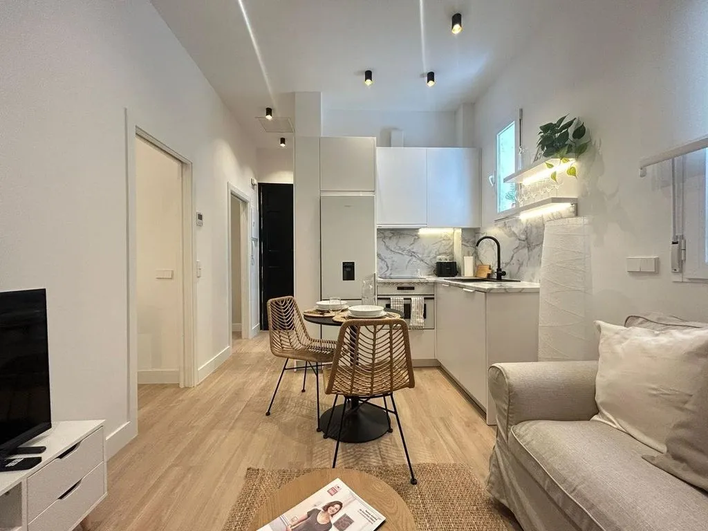 Séjour - Modern Flat with High-Quality Finish in Madrid