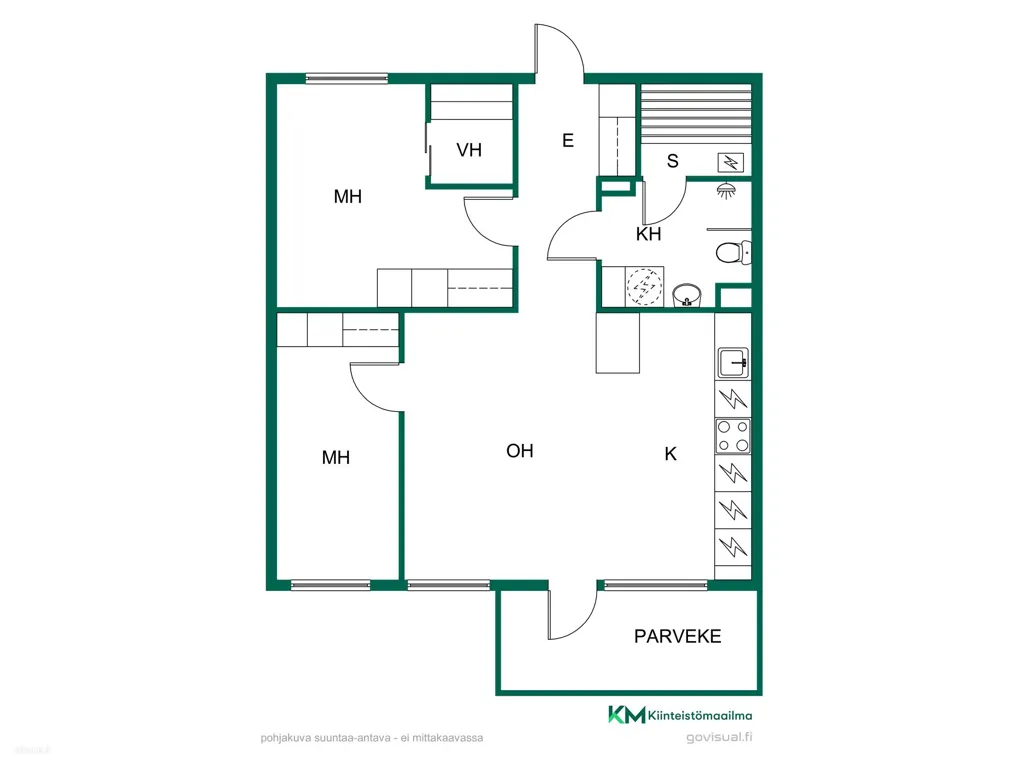 Maison 3 pièces à FI