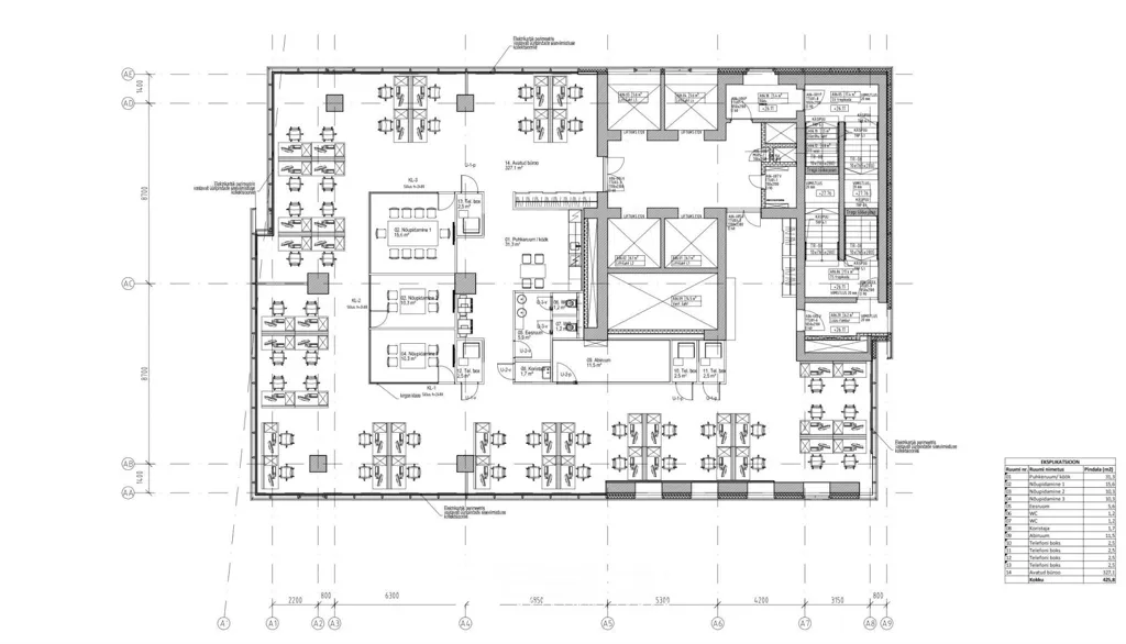 Plaan - Office with Large Windows in Maakri District