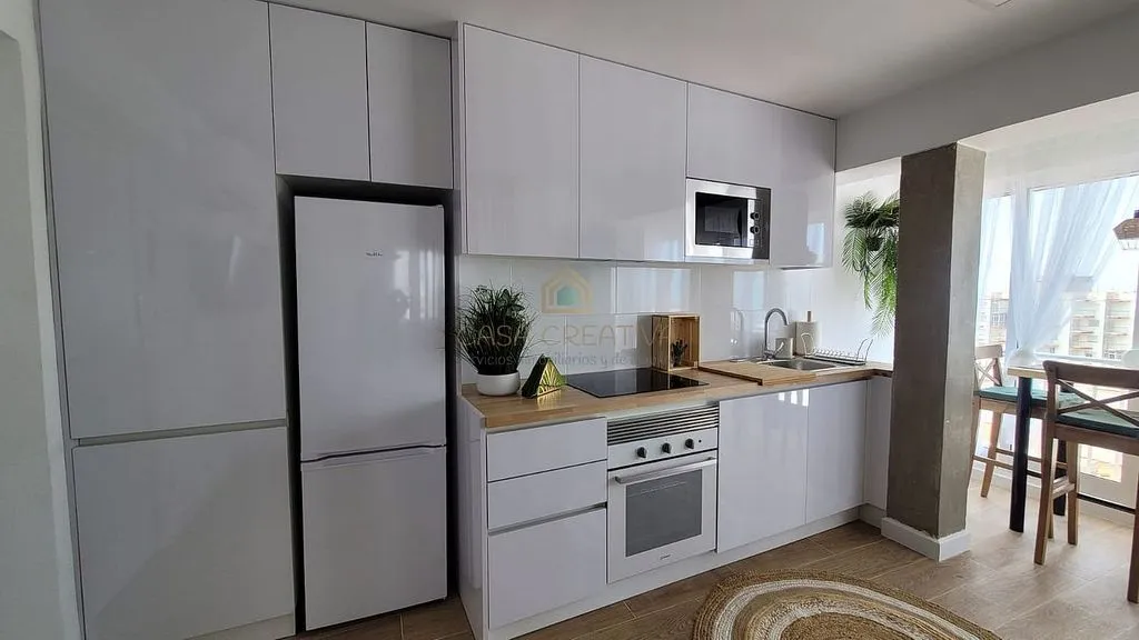 Cuisine - Loft Studio with Sea Views in Les Palmeretes