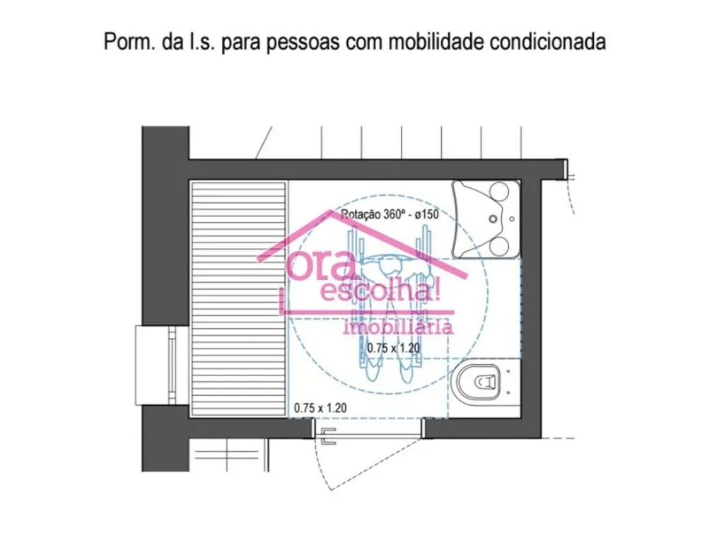 Plan - Luxury Semidetached House with Pérgola in Seixal