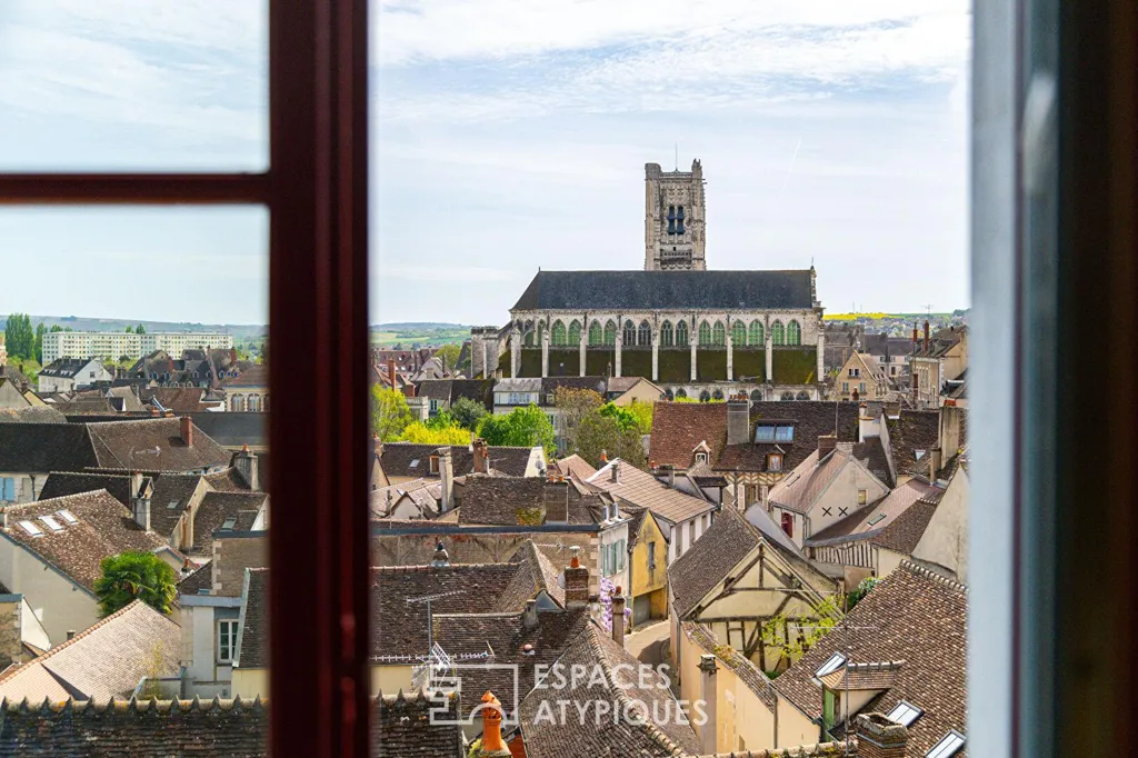 Pièces - Maison avec Vue Imprenable au Centre Historique d'Auxerre