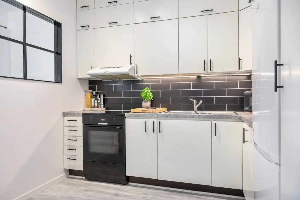 Cuisine - Efficient One-Bedroom Flat in Haga, Norrköping