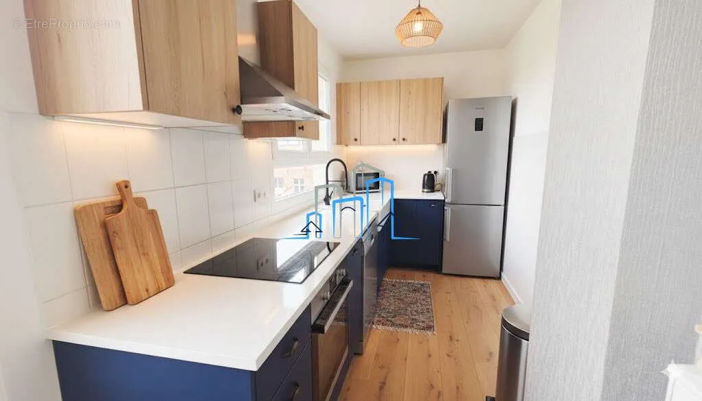 Cucina - Bright 3-Bed Flat with Balcony in Alfortville