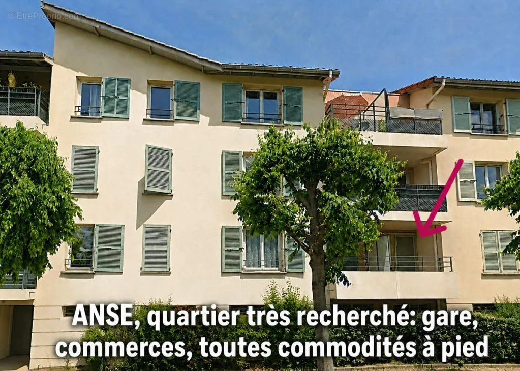 Extérieur - Appartement avec Balcon et Garage à ANSE