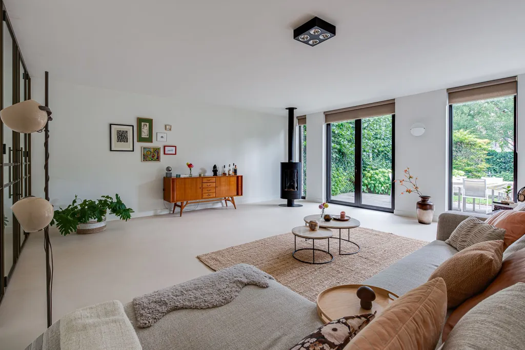 Séjour - Modern Half-Detached House with Garden in Doorn