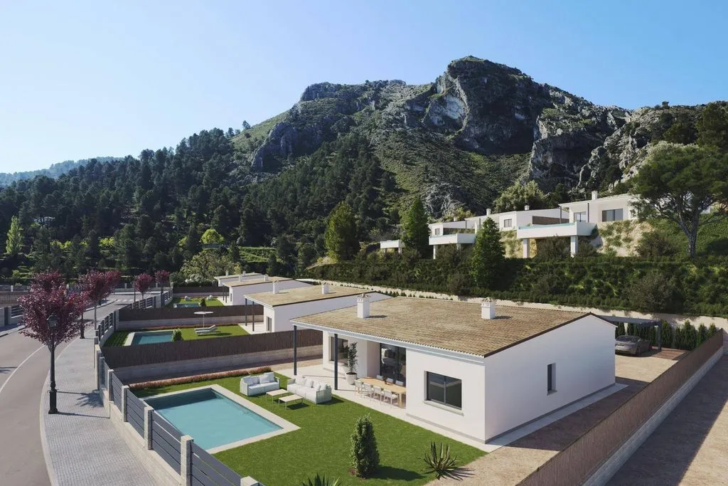 Välivaade - New Build Villa with Mountain Views in Penáguila