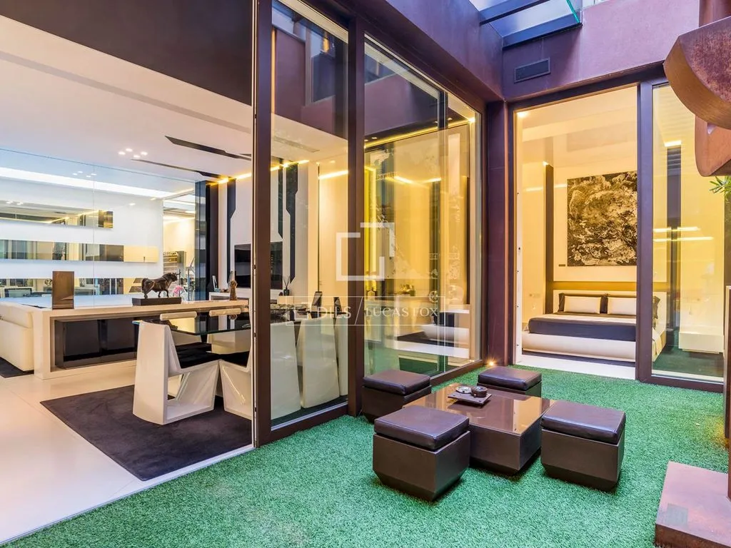 Terrasse - Mudéjar Villa with Pool in Central Madrid