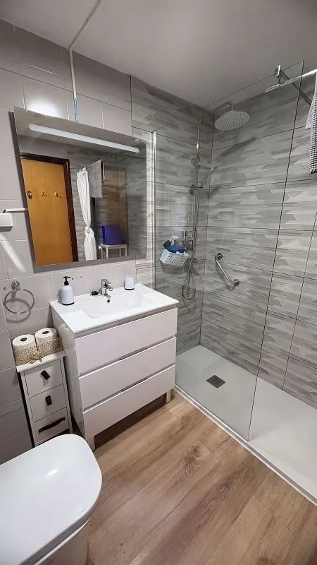 Salles de bain - Apartment with Sea View in Raval Roig