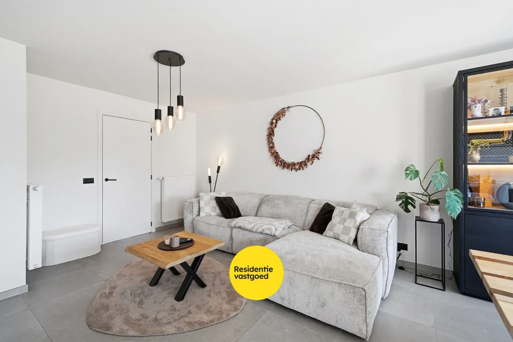Séjour - Nouvelle Maison Moderne avec Terrasse à Oudenburg