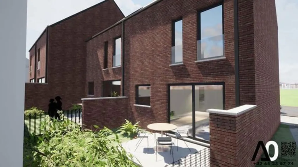 Maison neuve avec terrasse à Hyon