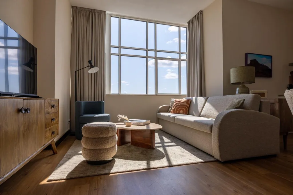 Living Room - Double Upper Flat with Terraces in Den Haag