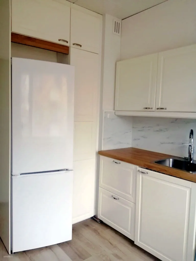 Köök - Bright Studio Flat with Kitchen in Äänekoski