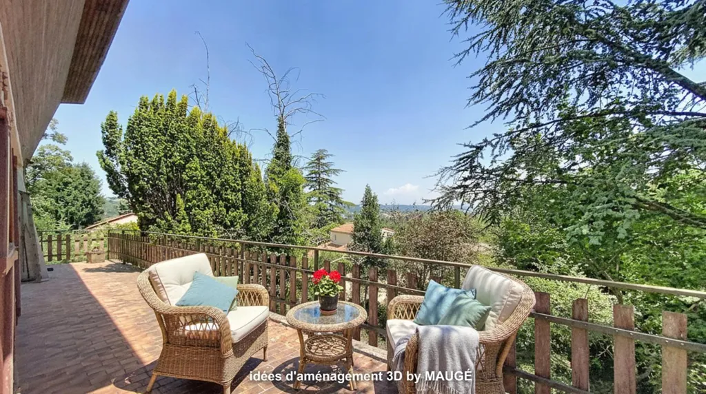 Terrazza - Rustic House with Pool in Vienne
