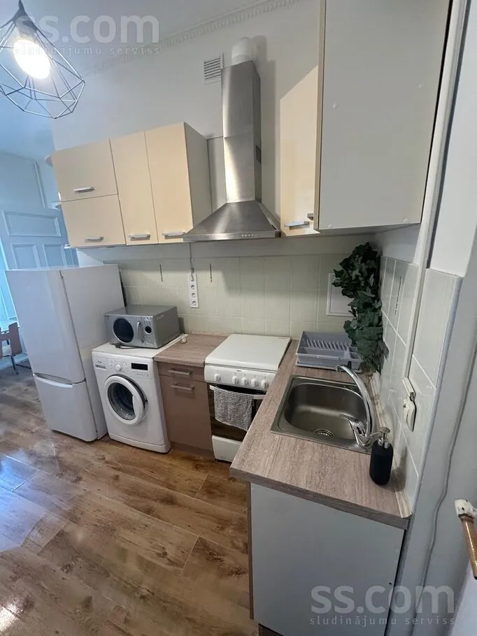 Cucina - Renovated Apartment with Garden in Riga Centre