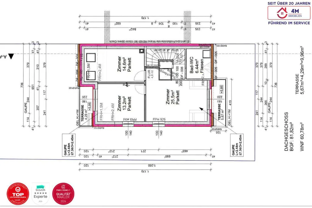 Plan - Modern Villa with Pool in Vienna
