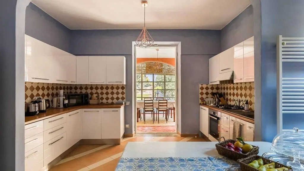 Cuisine - Luxury Villa with Sea View in Monte Argentario
