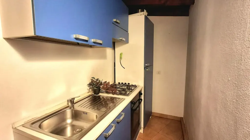 Cuisine - One-Bedroom Apartment with Metro Access in Milan