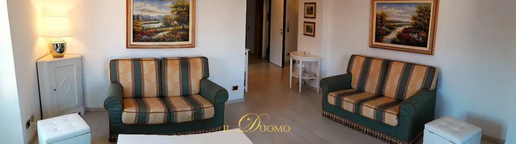 Séjour - Penthouse with Panoramic Views in Novara Centre
