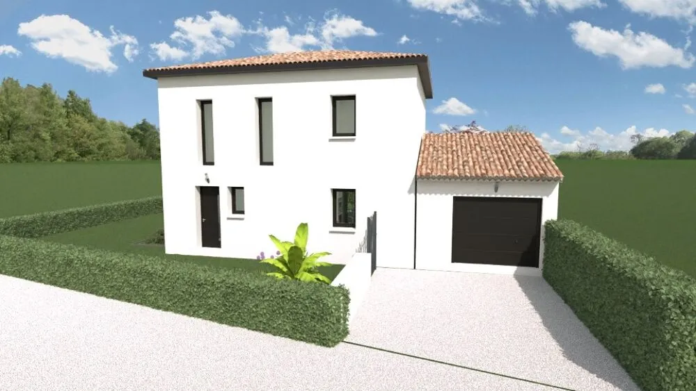 New 5-Piece House with Garden in Chamaret