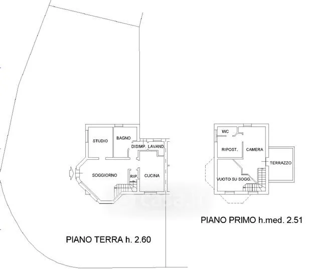 Plan - Bifamiliar House with Solar Panels in Aviano