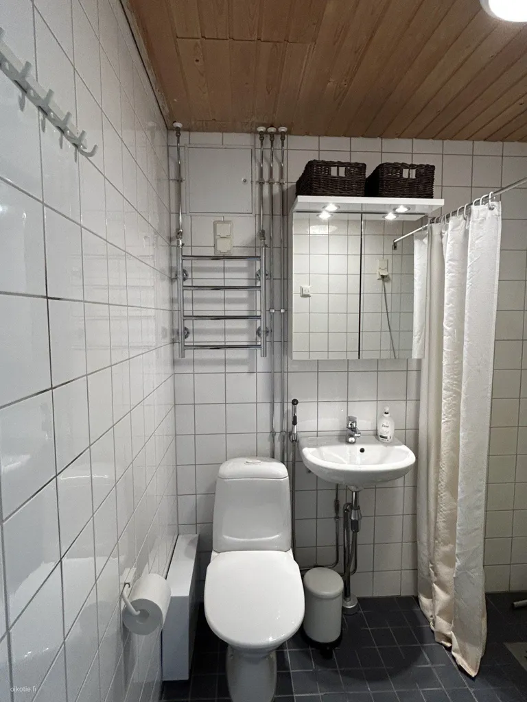 Bathrooms - Renovated Apartment with Balcony in Tapiola