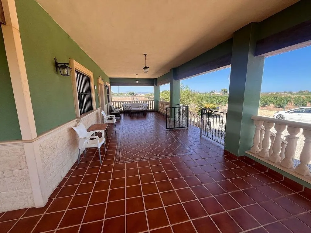 Terrass - Rustic House with Pool in Daya Nueva