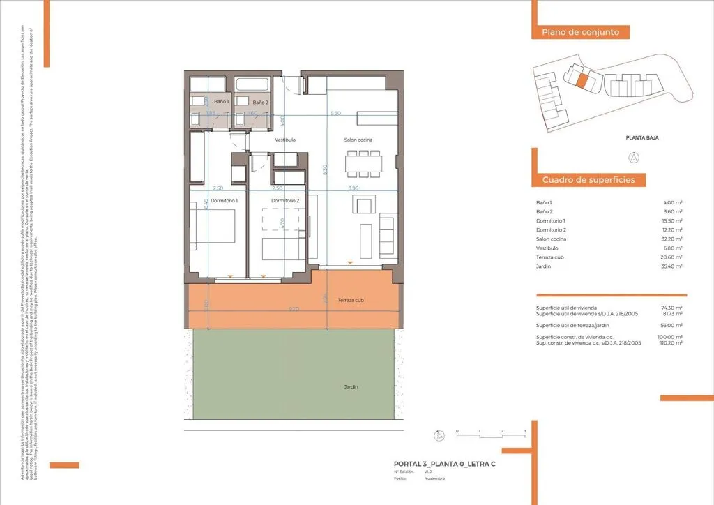 Plan - Luxury Flat with Sea View in Mijas