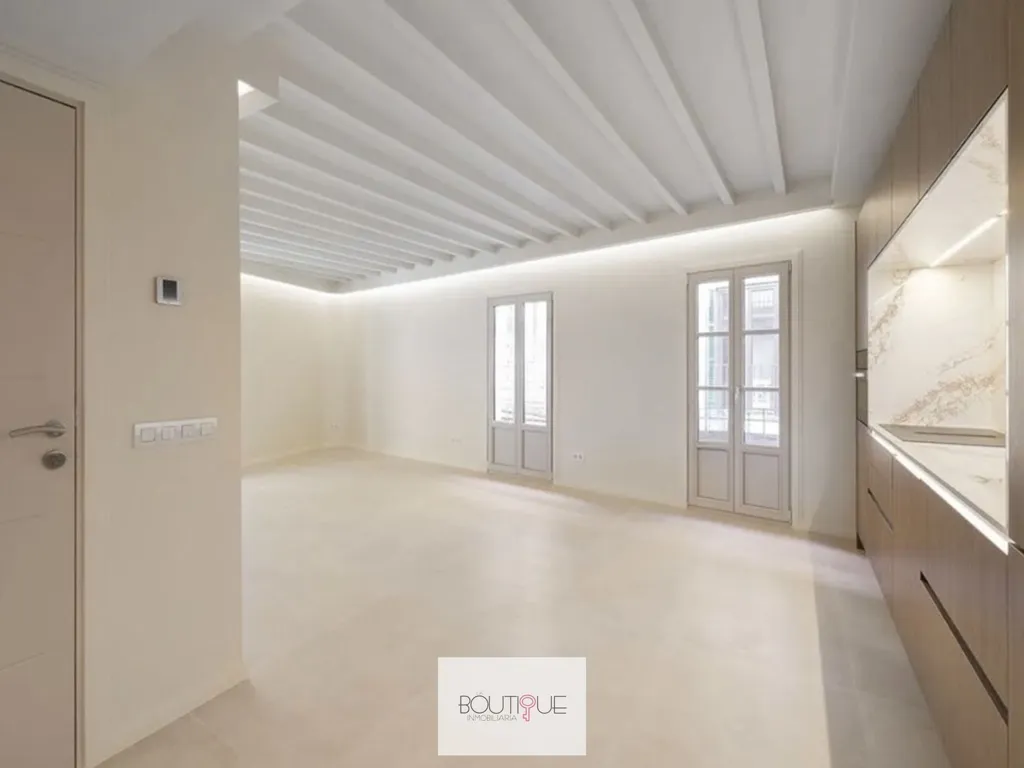 Séjour - Renovated Apartment with Roof Terrace in Old Town Palma